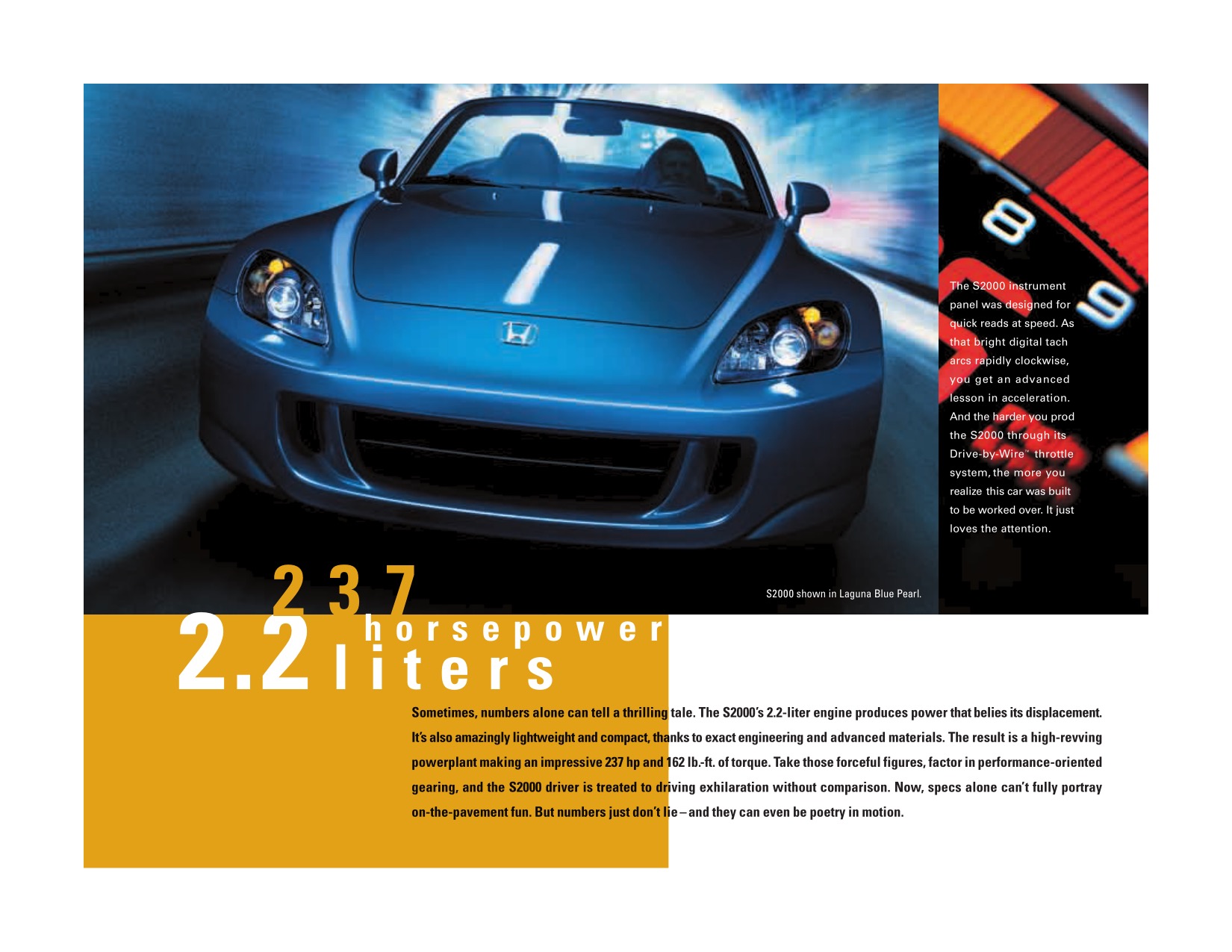 2007 Honda S2000 Brochure Page 15